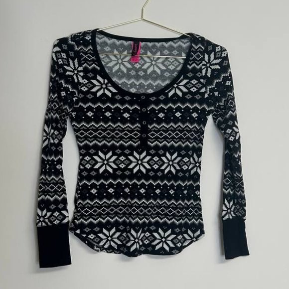 La SENZA 2-Piece Thermal Pajamas Women's Sz. S *USED - Picture 1 of 2